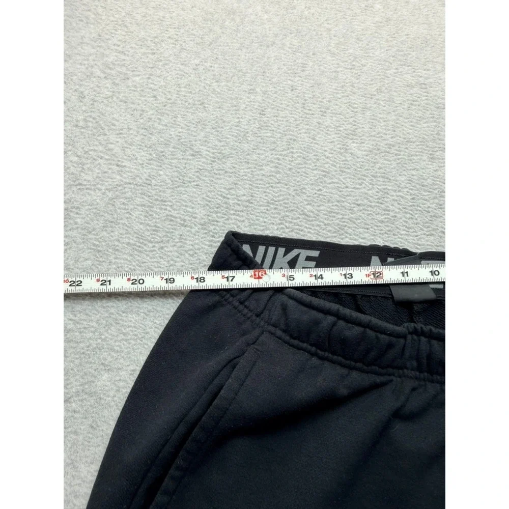Nike Therma-FIT Mens Training Pants Black Fleece Lined Athletic Joggers Medium